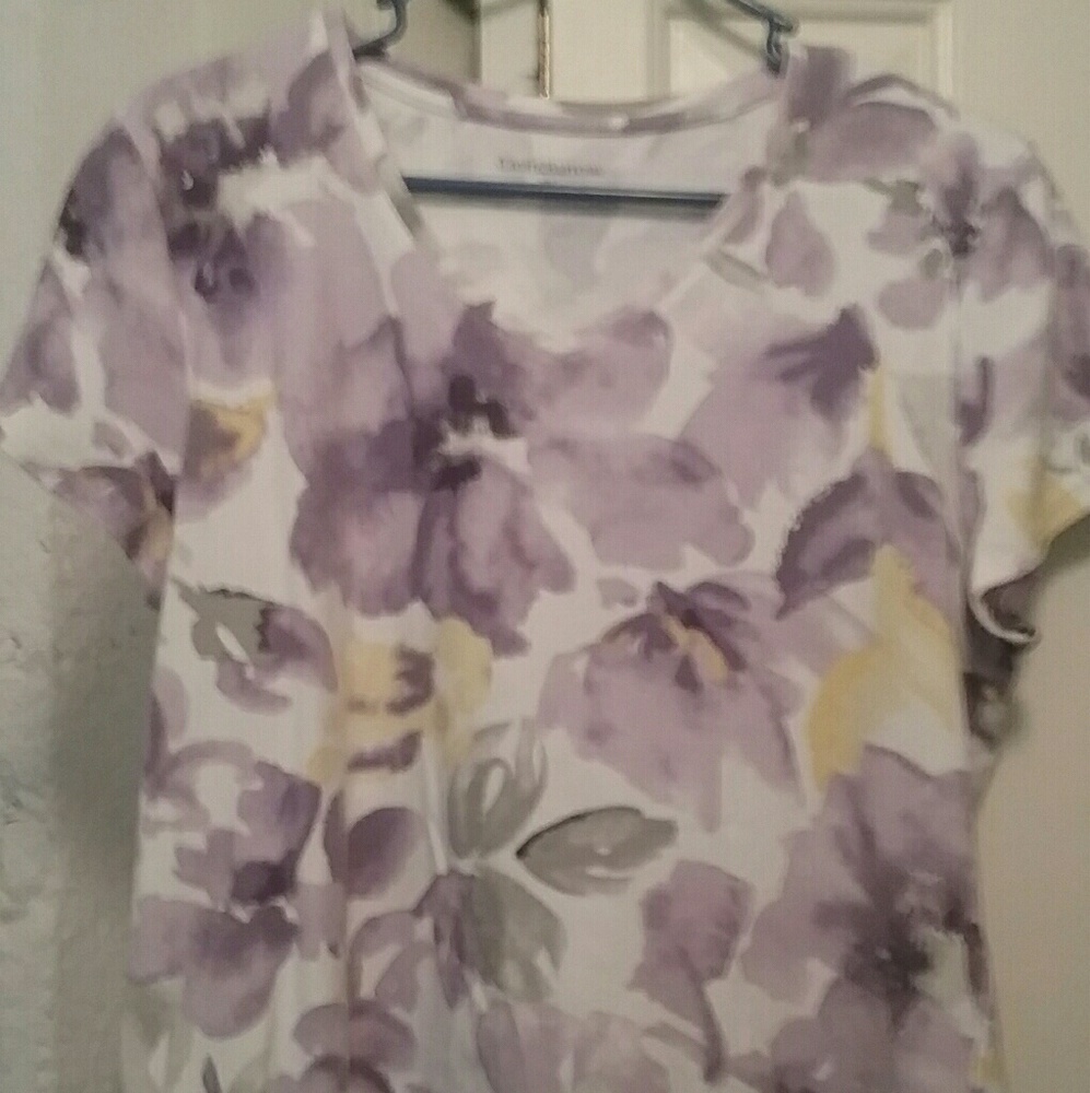 Croft and Barrow flower shirt